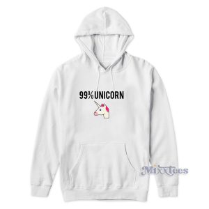 99% Unicorn Hoodie for Unisex