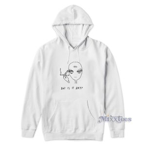 Alien Smoke But Is It Art Hoodie for Unisex