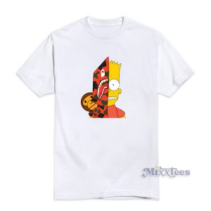 Bape Bart Simpson T-Shirt