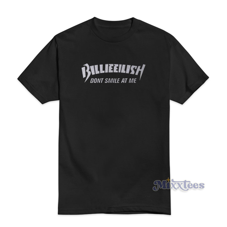 billie eilish dont smile at me shirt