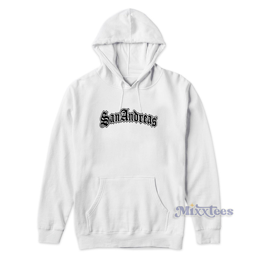 GTA San Andreas Logo Hoodie for Unisex - Mixxtees.com, image size:900x900