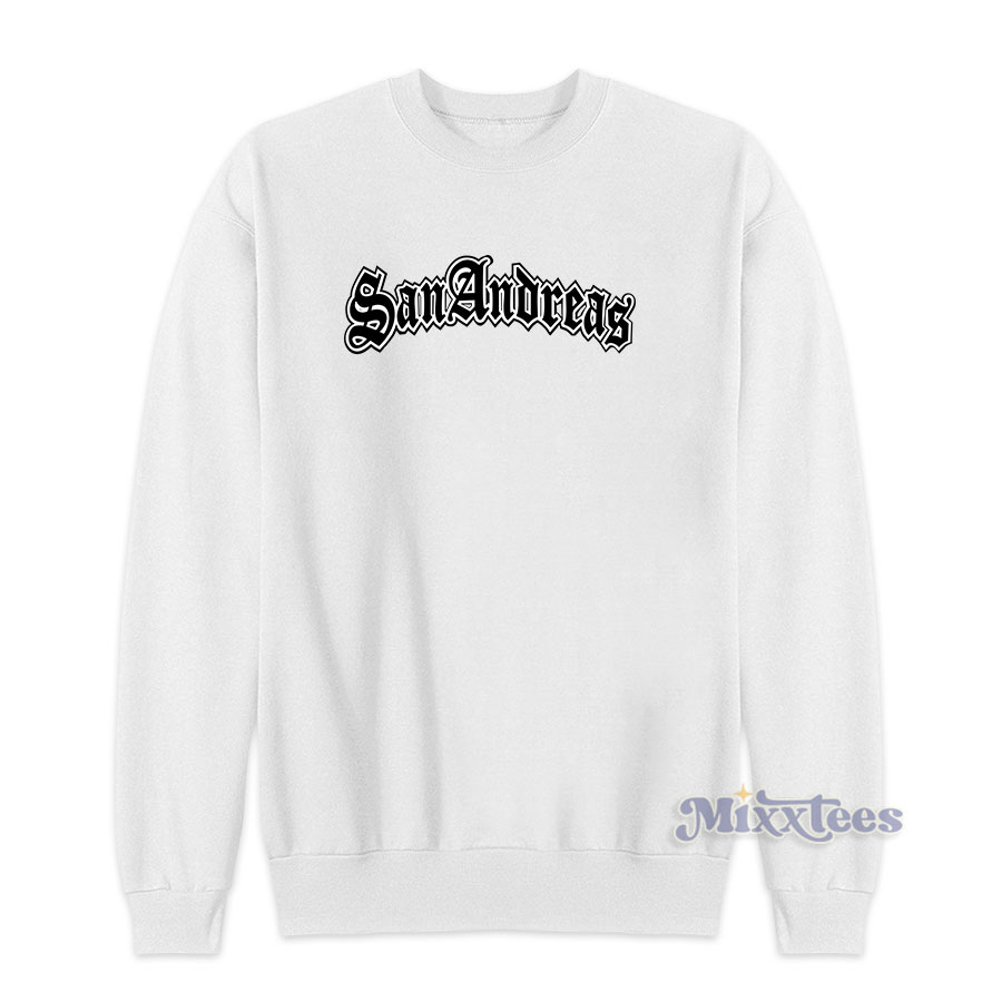 GRAB IT GTA San Andreas Logo Sweatshirt for Unisex - Mixxtees.com, image size:900x900