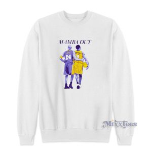 Kobe Bryant Mamba Out Sweatshirt for Unisex