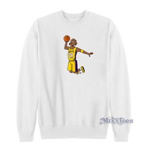 Kobe Bryant Simpsonized Sweatshirt for Unisex