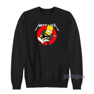 Metallica The Simpsons Music Sweatshirt For Unisex