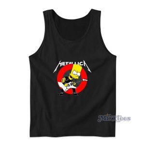 Metallica The Simpsons Music Tank Top for Unisex