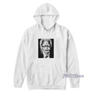 Morgan Freeman Photographed Hoodie for Unisex