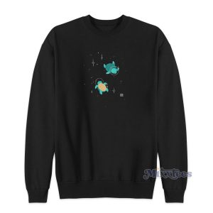 Space Turtles Classic Sweatshirt for Unisex