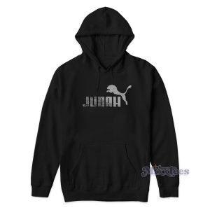 Lion Of Judah Puma Style Hoodie for Unisex