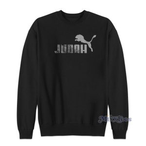 Lion Of Judah Puma Style Sweatshirt for Unisex