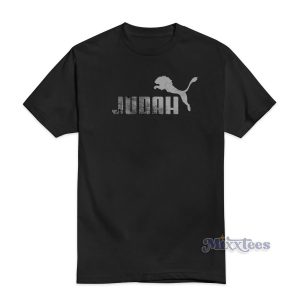 Lion Of Judah Puma Style T-Shirt