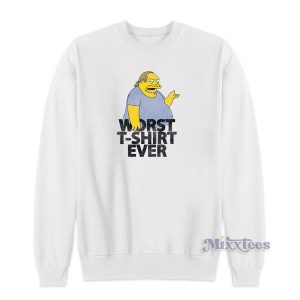 The Simpsons Worst Sweatshirt for Unisex