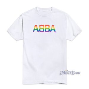 ABBA Logo Pride T-Shirt for Unisex
