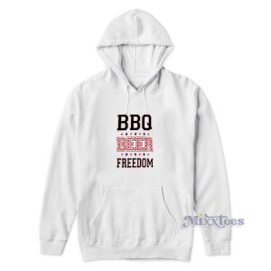 BBQ Beer Freedom Hoodie for Unisex