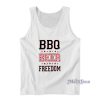 BBQ Beer Freedom Tank Top for Unisex