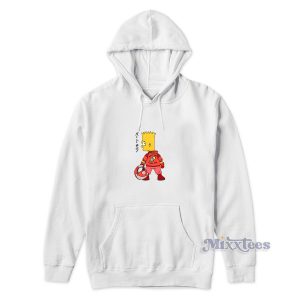 Bartkira Bart Simpson Akira Capsule Biker Hoodie