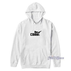 Coma Funny Logo Parody Hoodie