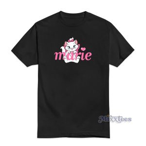 Marie Cute Cat T-Shirt for Unisex