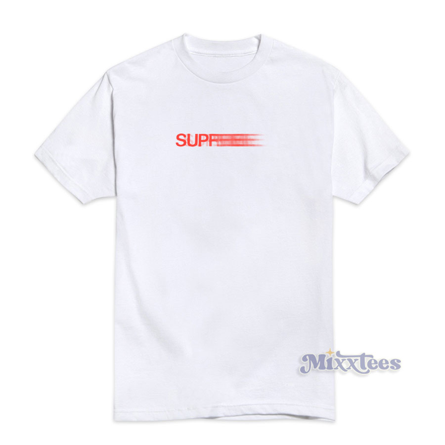 Grab it fast our product SUPREME MOTION LOGO T-Shirt - Mixxtees.com