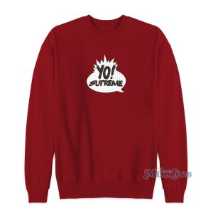 Supreme YO! MTV RAPS Sweatshirt