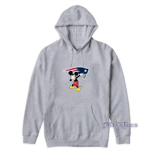 Dabbing Mickey Funny Love New England Patriots Hoodie