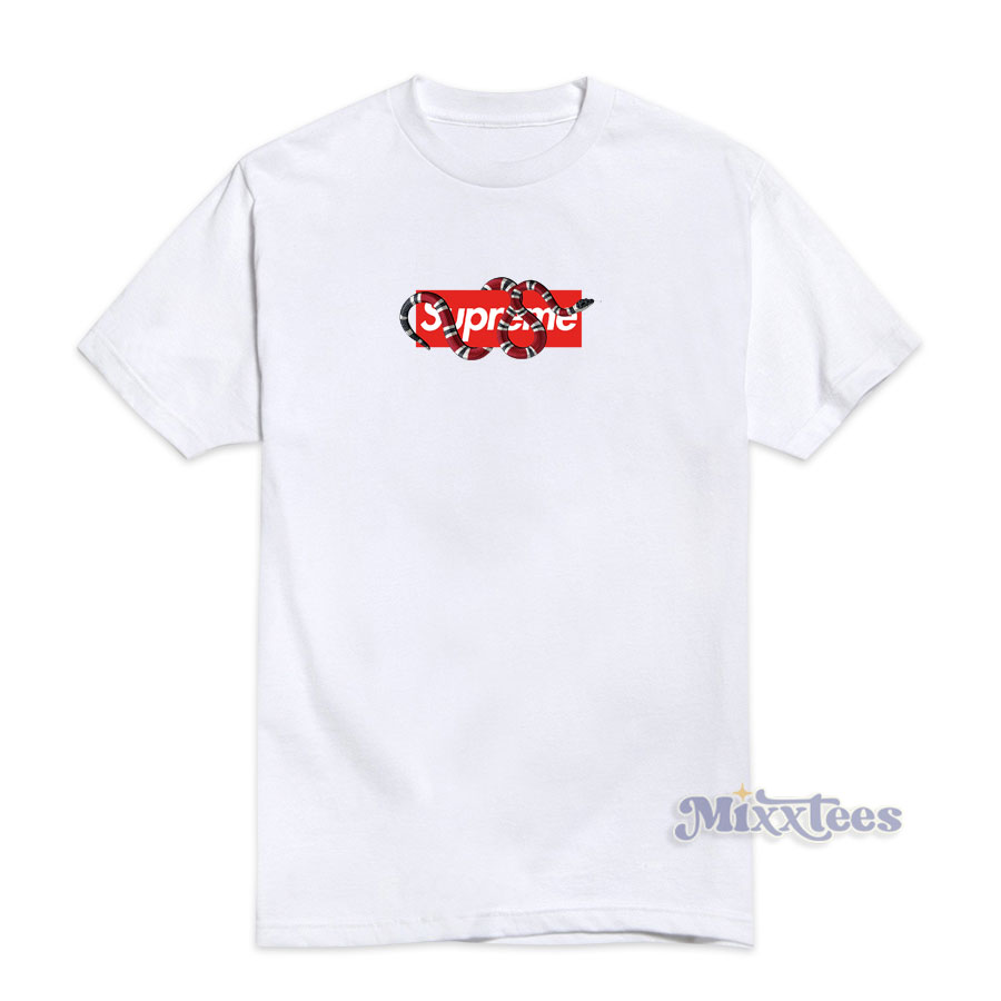 gucci snake logo t shirt