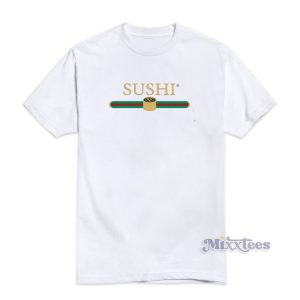 Sushi Gucci Parody T-Shirt for Unisex