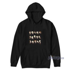 Attack On Titan Chibi Hoodie for Unisex