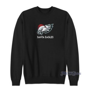 Santa Eagles Philadelphia Eagles Christmas Sweatshirt