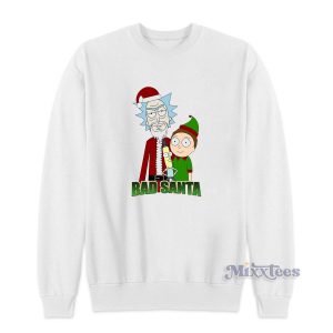 Bruno Bad Santa Rick And Morty Christmas Sweatshirt