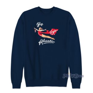 Virgin Atlantic Pinup Sweatshirt Cheap Custom