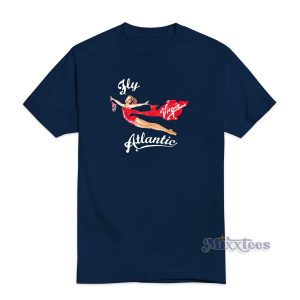 Virgin Atlantic Pinup T-Shirt Cheap Custom
