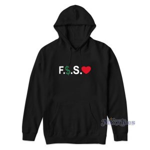 Fuck Money Spread Love Hoodie for Unisex