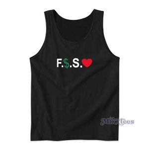 Fuck Money Spread Love Tank Top for Unisex