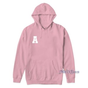 Initial A Hoodie Cheap Custom