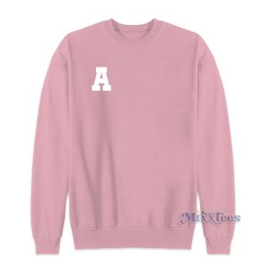 Initial A Sweatshirt Cheap Custom