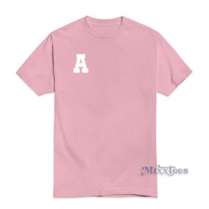Initial A T-Shirt Cheap Custom