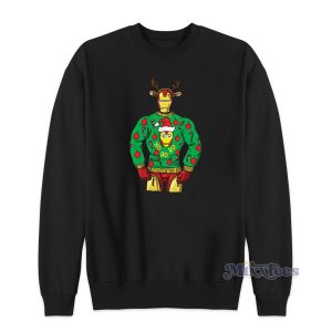 Iron Man Christmas Sweatshirt Cheap Custom