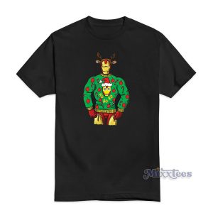 Iron Man Christmas T-Shirt Cheap Custom