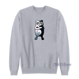 Monokuma Wear Glasses Danganronpa Sweatshirt