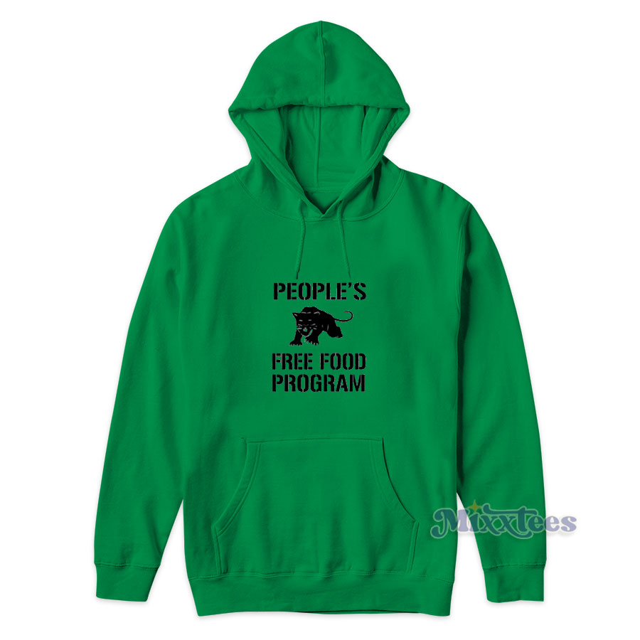 People's free food program hoodie top