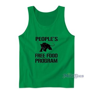 People's Free Food Program Free Food Program Tank Top