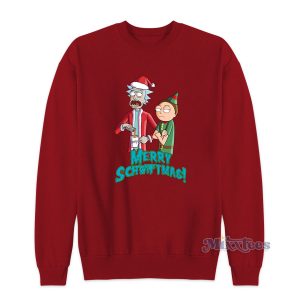 Rick and Morty x Merry Schwiftmas Sweatshirt