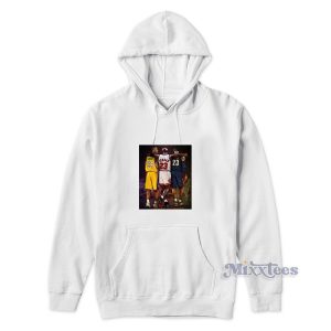 Michael Jordan Kobe Bryant and Lebron James Hoodie