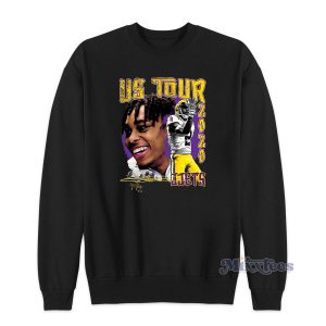 Justin Jefferson U S Tour Sweatshirt Cheap Custom
