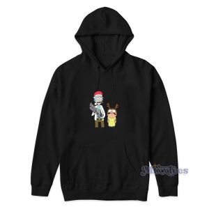 Merry Christmas Rick and Morty Hoodie