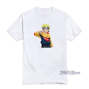 Naruto x Supreme Funny T-Shirt
