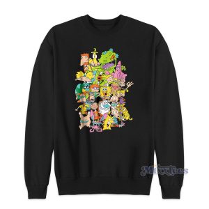 Nickelodeon Cartoons Sweatshirt Cheap Custom
