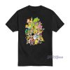 Nickelodeon Cartoons T-Shirt Cheap Custom