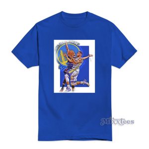 Stephen Curry Golden State Warriors Oil T-Shirt
